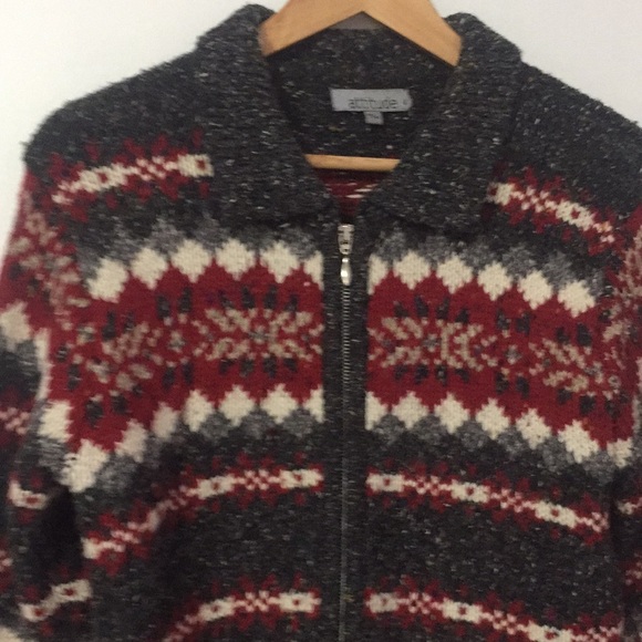 Attitude Zip Up Sweater/Cardigan - Picture 3 of 8